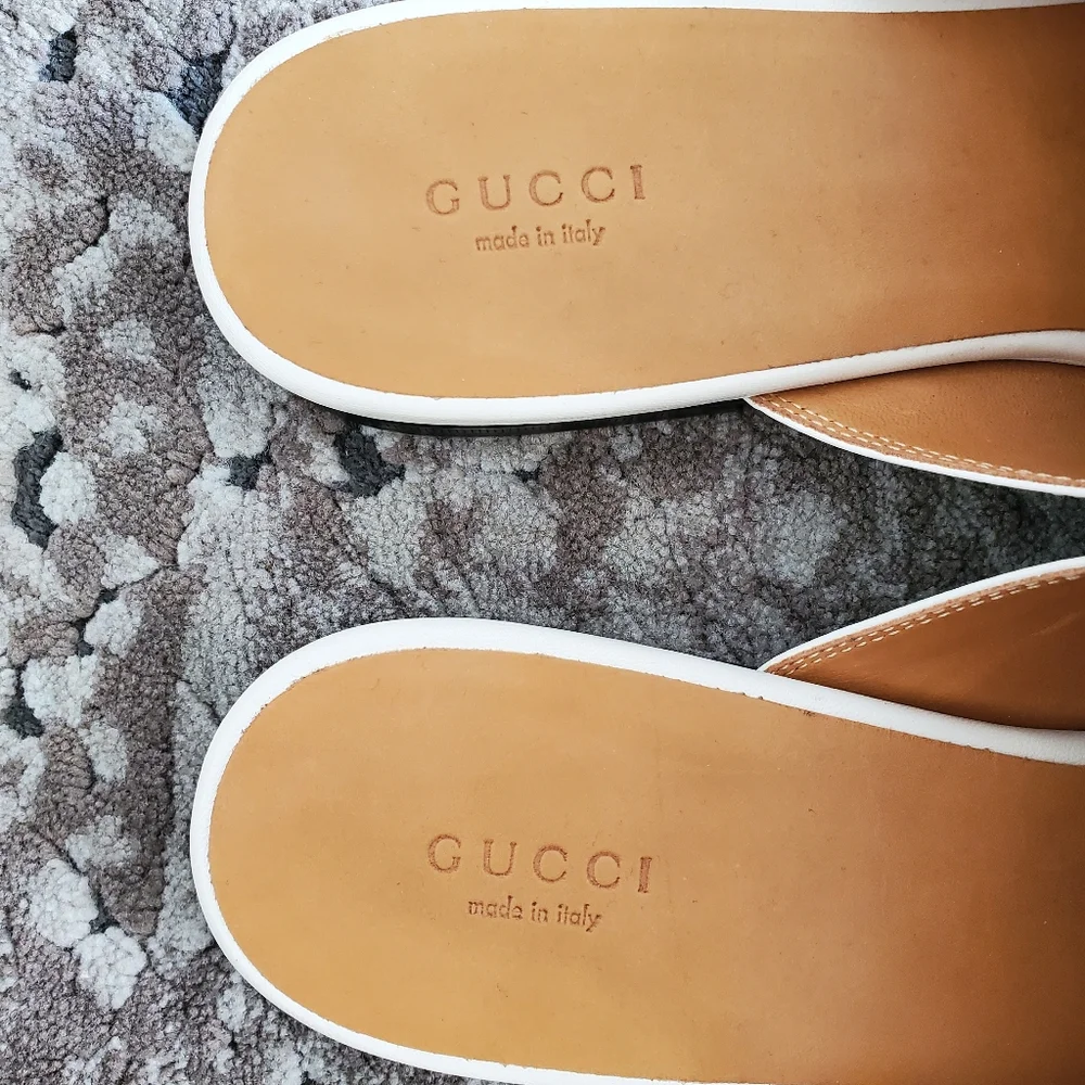 Gucci Princetown Leather Loafer Mule Slide Size 42 - Picture 7 of 9
